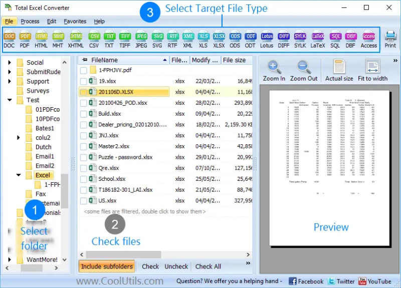 Coolutils Total Excel Converter