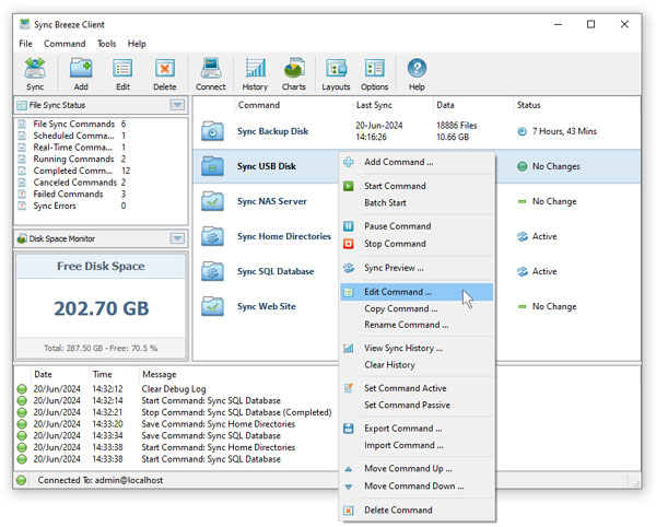 Sync Breeze Pro / Ultimate / Enterprise