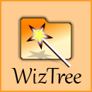 WizTree Scans your entire hard drive